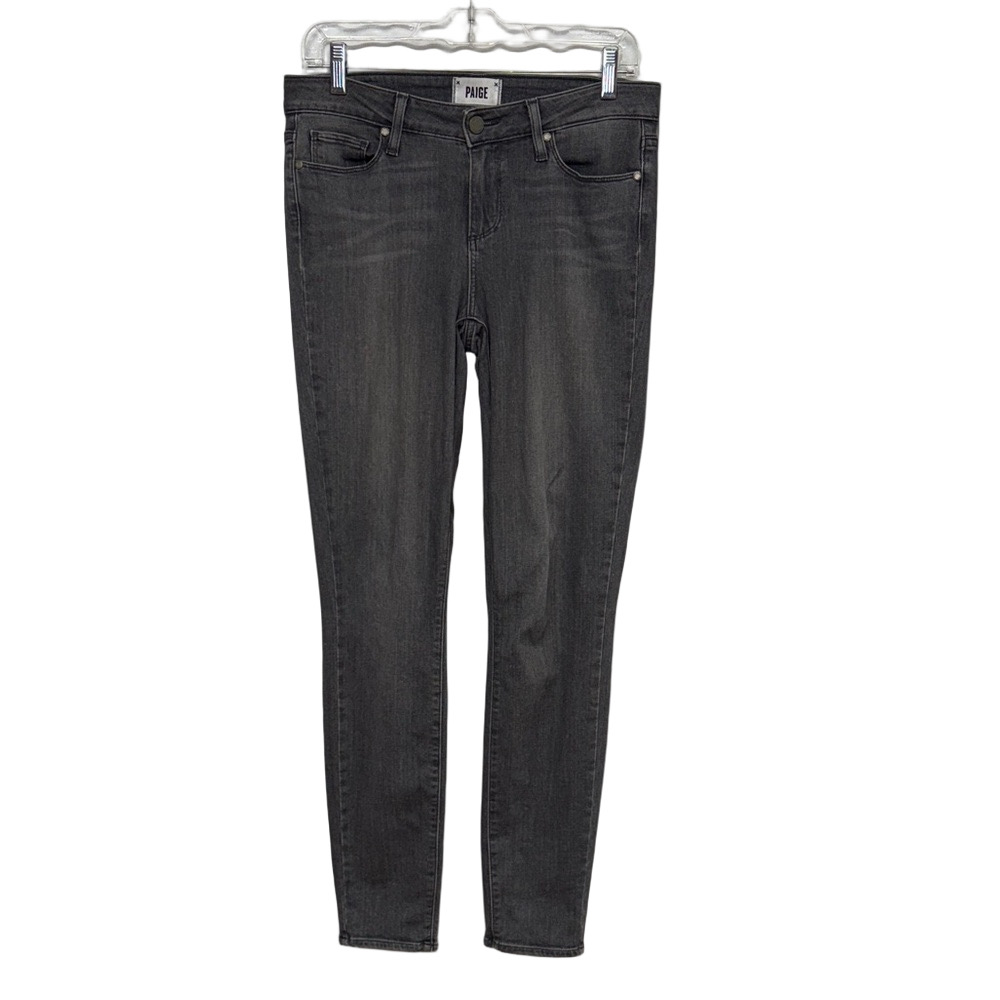 PAIGE Size 28 Dark Gray Verdugo Ultra Skinny Jeans Stretch Denim